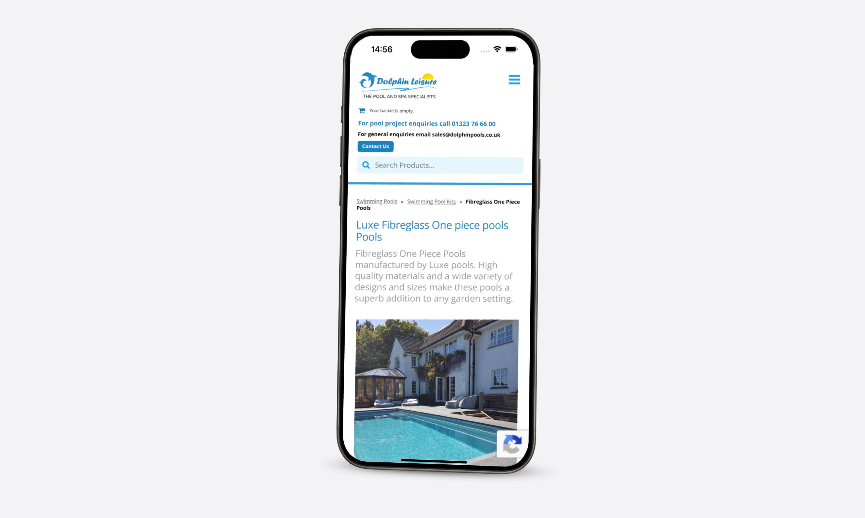 Mobile Website