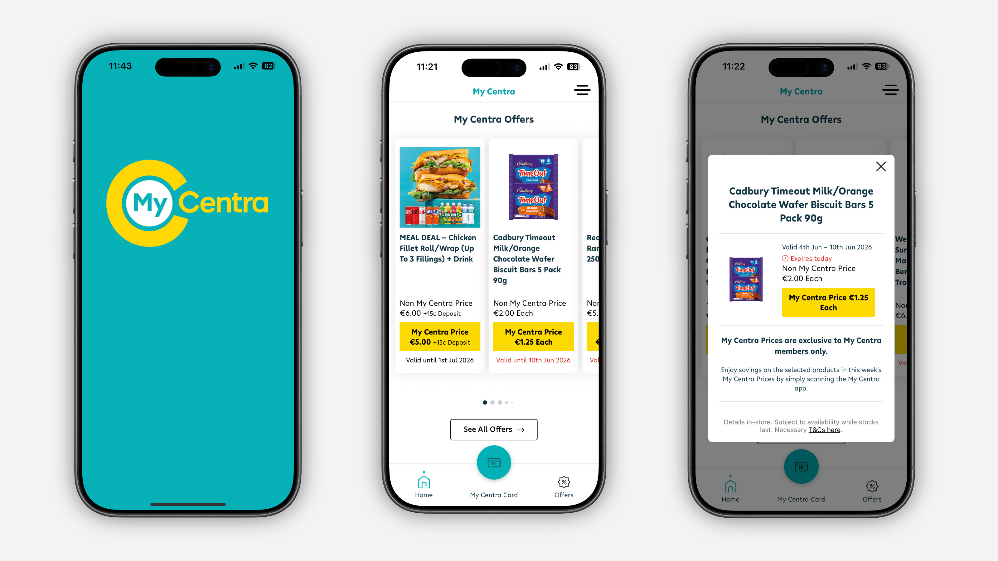 My Centra Mobile App